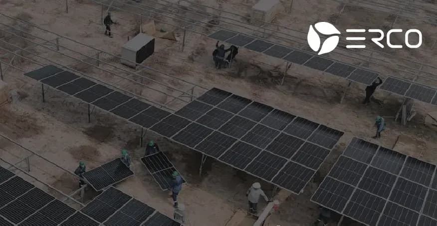 Descubre el proceso de instalación de sistemas de paneles solares de Erco Energy