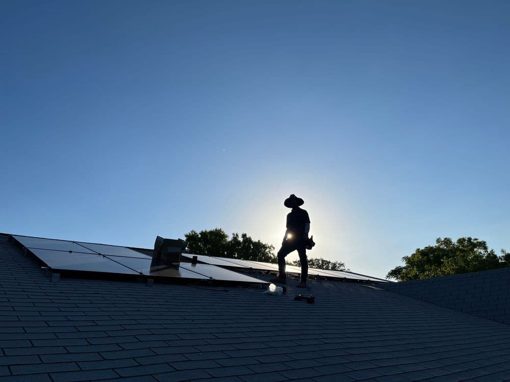 Solar energy project of 8.88 kW
