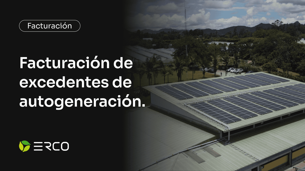 Procedimiento para la facturación de excedentes de autogeneración energética
