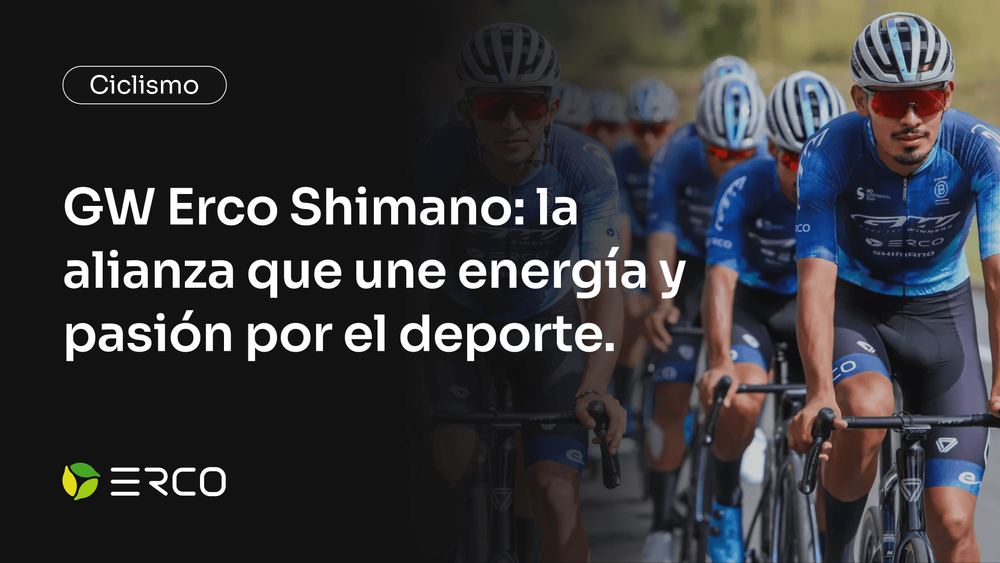 GW Erco Shimano: la alianza que une energía y pasión por el deporte. 