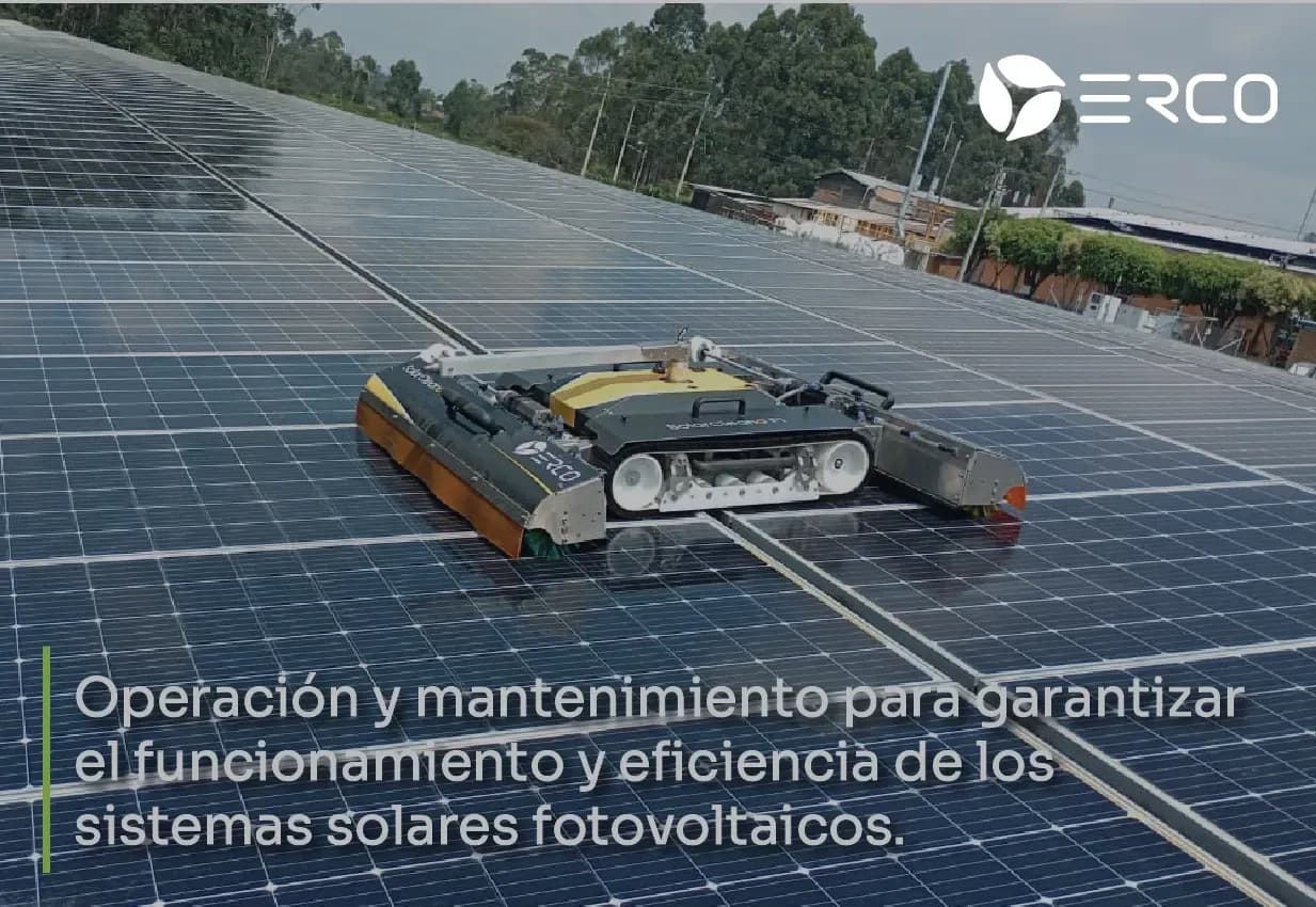 Mantenimiento para garantizar el funcionamiento y eficiencia de los sistemas solares fotovoltaicos