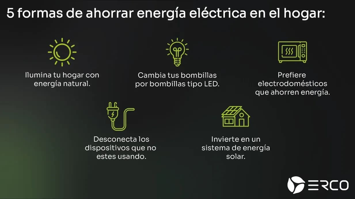 ¿Cómo ahorrar energía eléctrica en el hogar?