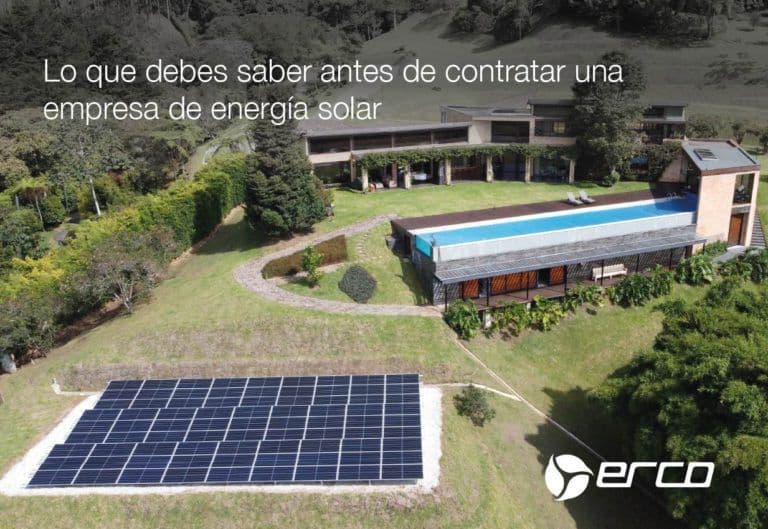 Lo que debes saber antes de contratar a una empresa de energía solar