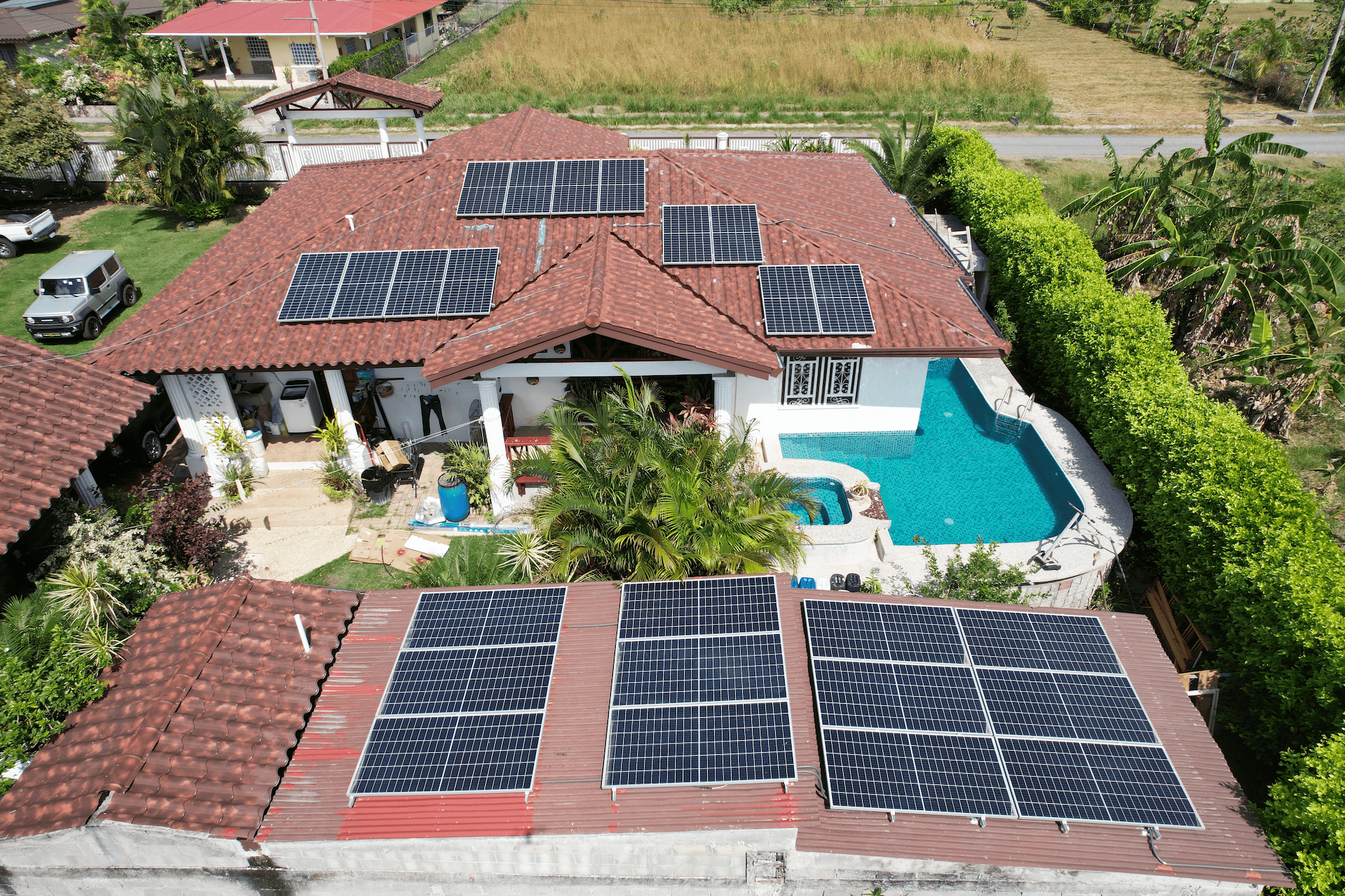 Sistema energía solar de 9,48 kWp
