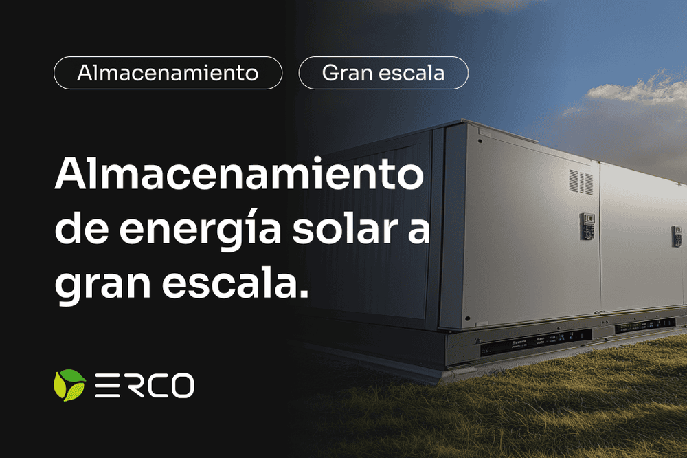 Erco tendrá en Colombia los primeros proyectos con baterías para el almacenamiento de energía solar a gran escala