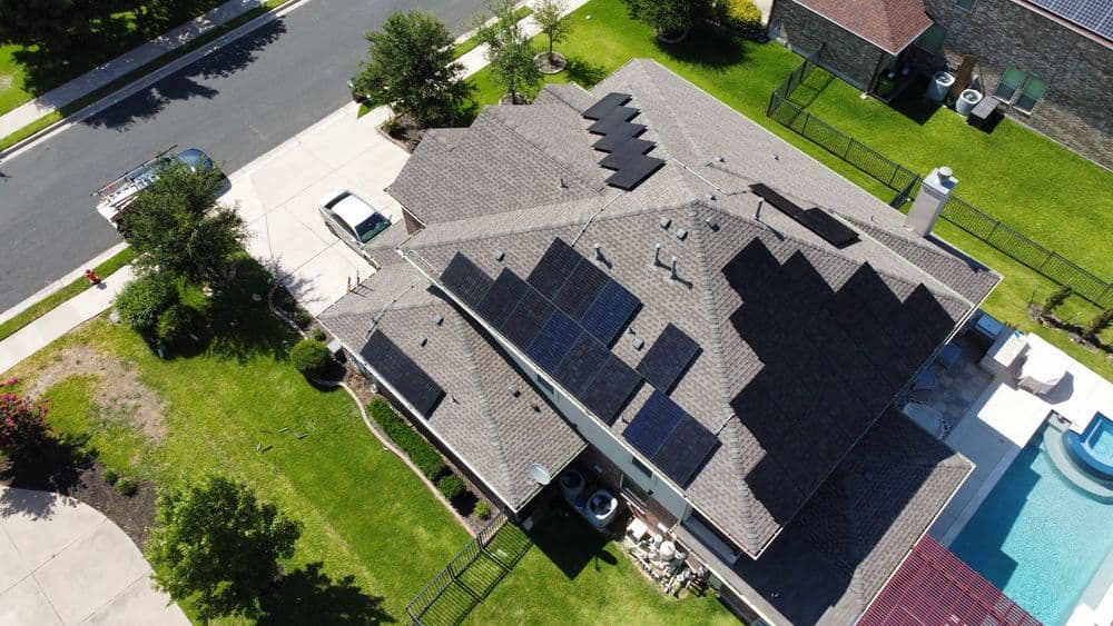 Solar energy project of 15.82 kW on Round Rock, Texas.