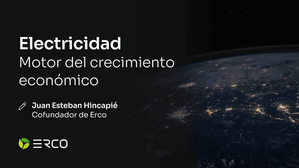 Electricidad: motor del crecimiento económico